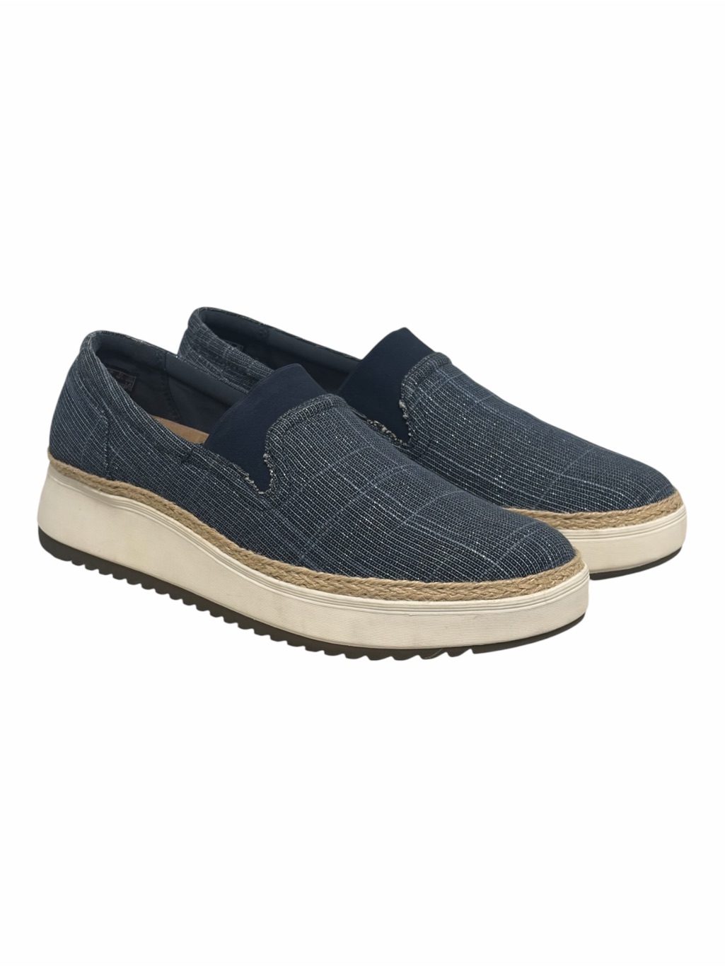 Clarks Zyla Sky Denim Slip On Platform Loafers - Brand New - Women’s 11